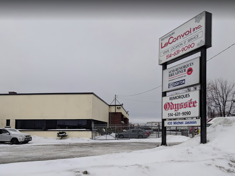 Breadner Trailers Montreal Location