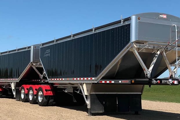 Black Doepker Agriculture Trailers