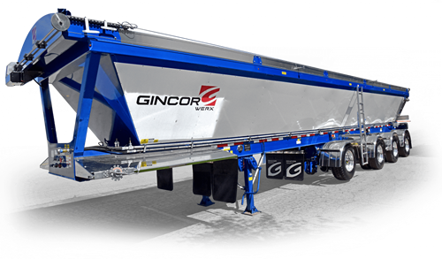 Gincor Werx live bottom trailer side view