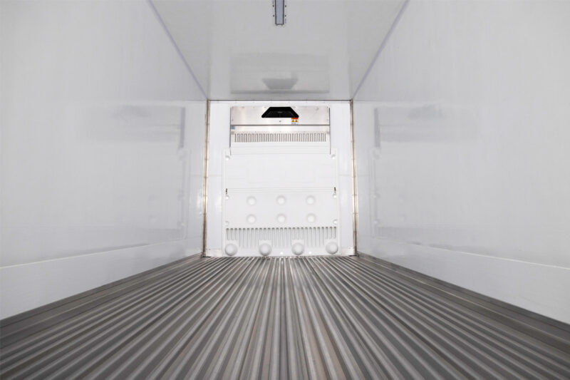Interior of a Hyundai Translead Thermotech Trailer