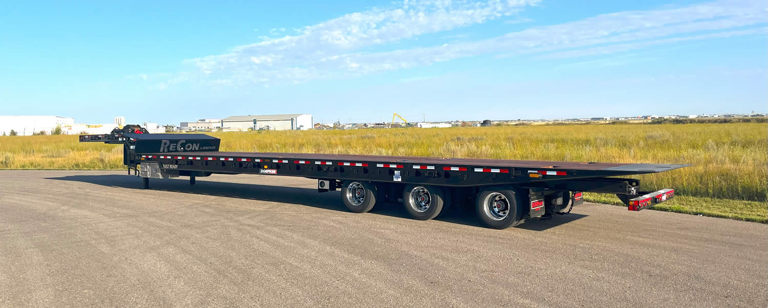 Doepker Sliding Tilt Recovery Trailer